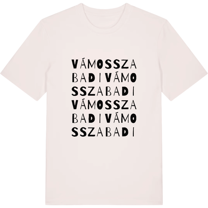 Vámosszabadi wordplay t-shirt – t-shirt from PinShirt