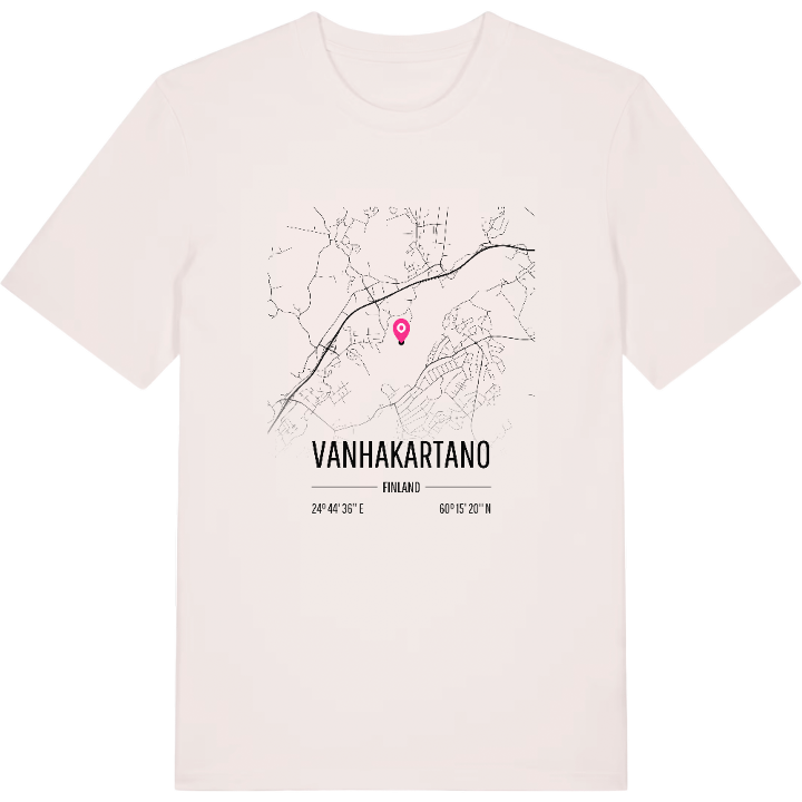 Vanhakartano map t-shirt – t-shirt from PinShirt