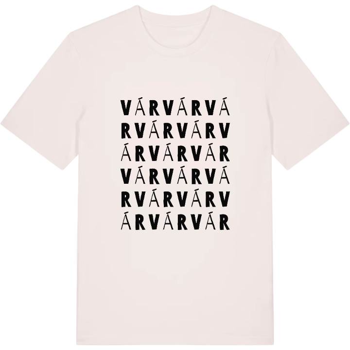 Vár wordplay t-shirt – t-shirt from PinShirt