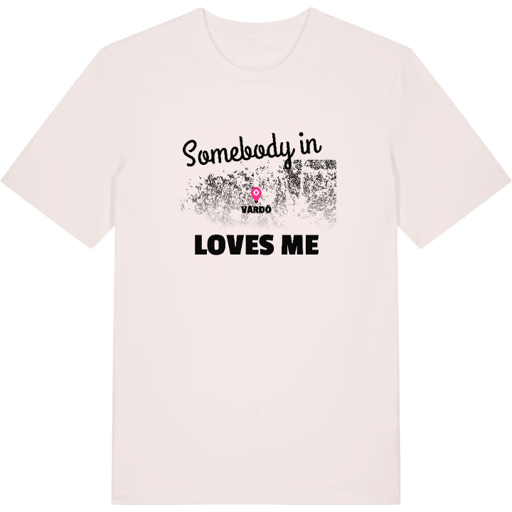 Someone in Vårdö loves me t-shirt – t-shirt from PinShirt