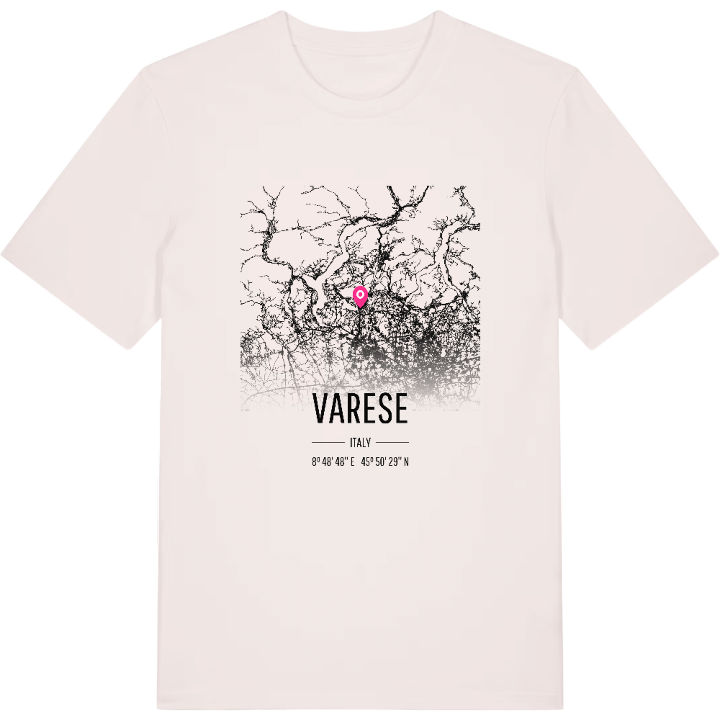 Varese map t-shirt – t-shirt from PinShirt