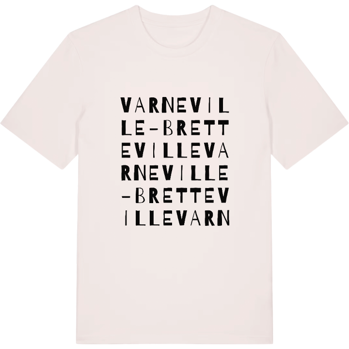 Varneville-Bretteville wordplay t-shirt – t-shirt from PinShirt