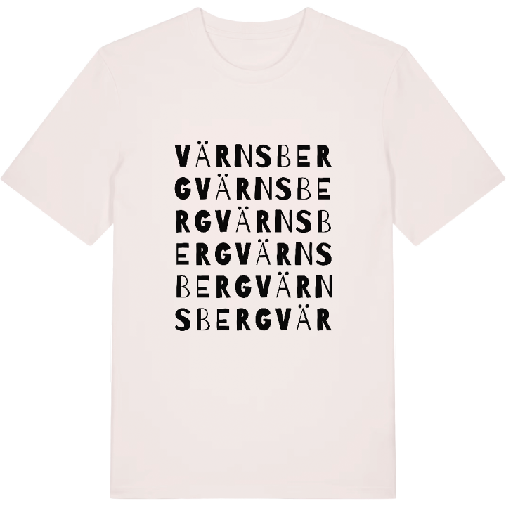 Värnsberg wordplay t-shirt – t-shirt from PinShirt
