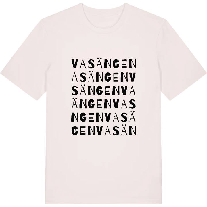 Vasängen wordplay t-shirt – t-shirt from PinShirt