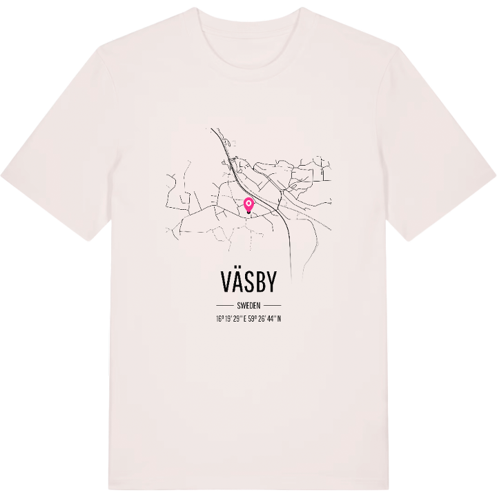 Väsby map t-shirt – t-shirt from PinShirt