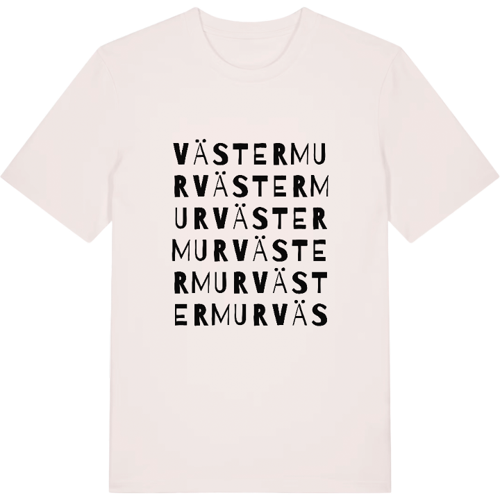 Västermur wordplay t-shirt – t-shirt from PinShirt