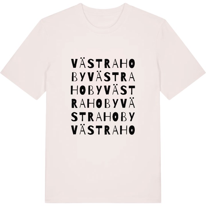 Västra Hoby wordplay t-shirt – t-shirt from PinShirt
