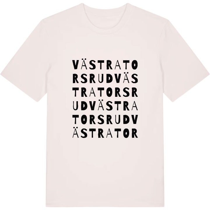 Västra Torsrud wordplay t-shirt – t-shirt from PinShirt