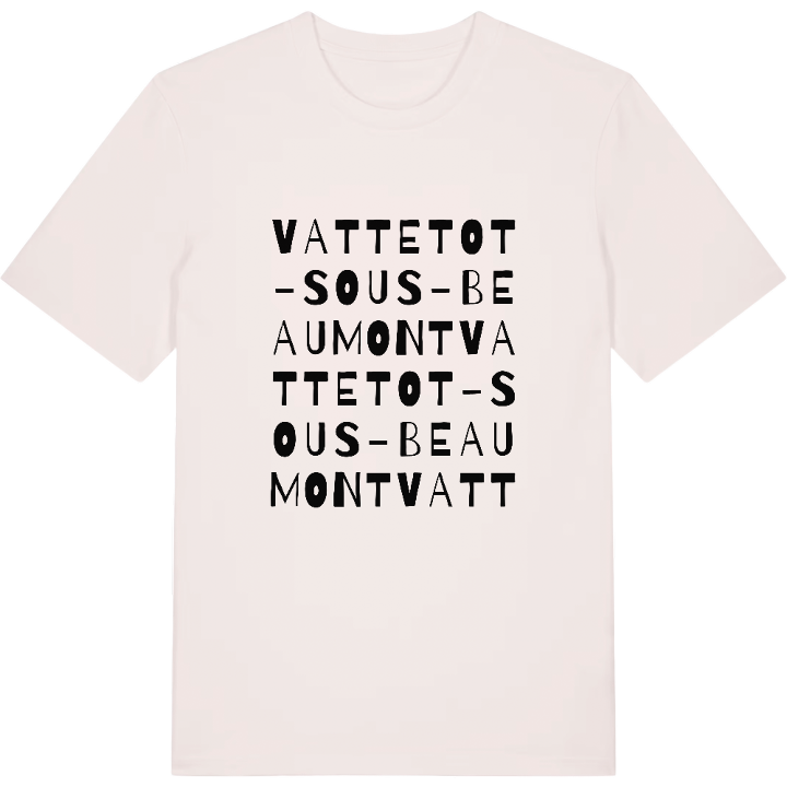 Vattetot-sous-Beaumont wordplay t-shirt – t-shirt from PinShirt