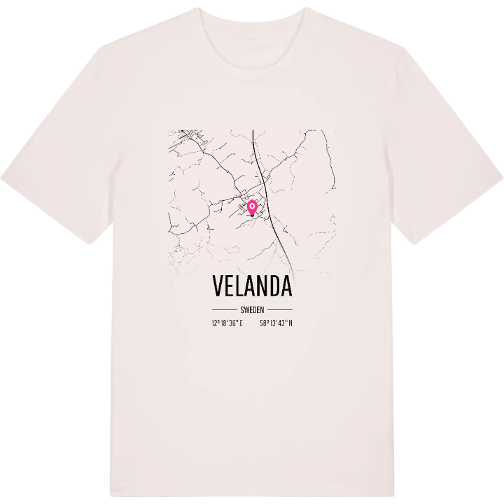 Velanda map t-shirt – t-shirt from PinShirt