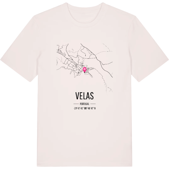 Velas map t-shirt – t-shirt from PinShirt