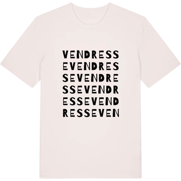 Vendresse wordplay t-shirt – t-shirt from PinShirt