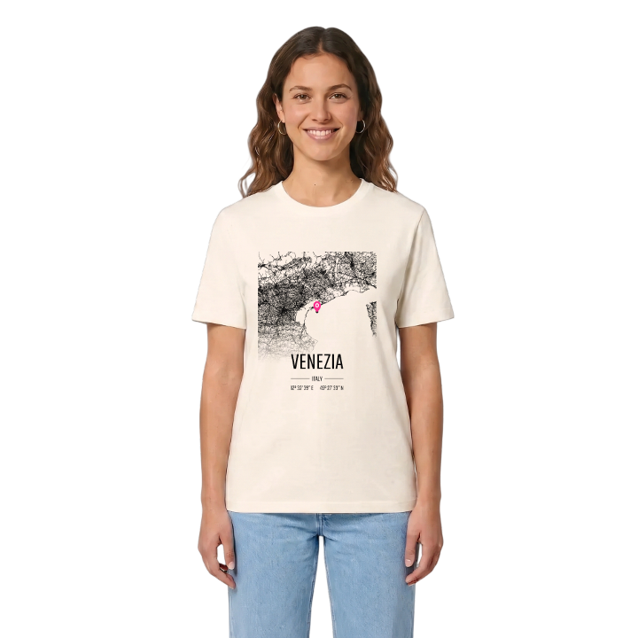 Venezia map t-shirt – t-shirt from PinShirt