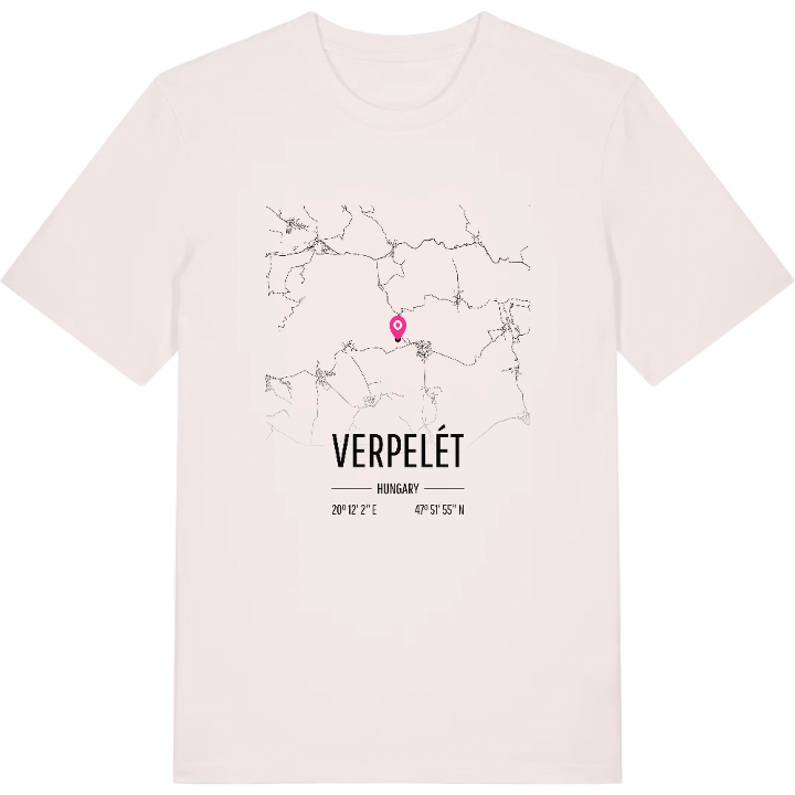 Verpelét map t-shirt – t-shirt from PinShirt