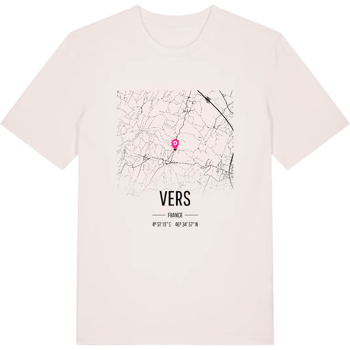 Vers map t-shirt – t-shirt from PinShirt
