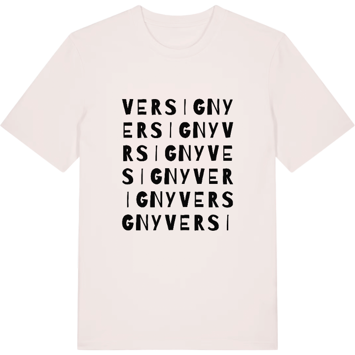 Versigny wordplay t-shirt – t-shirt from PinShirt