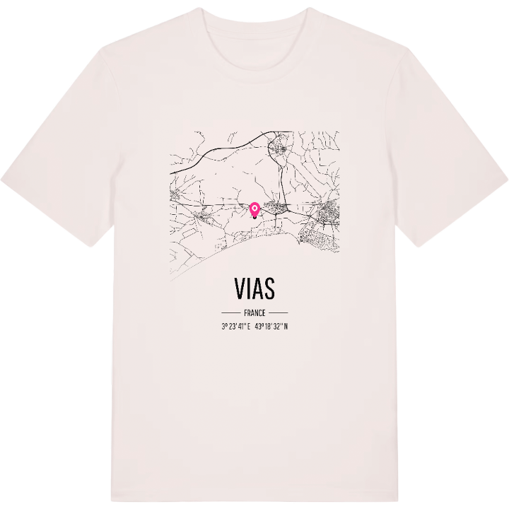 Vias map t-shirt – t-shirt from PinShirt