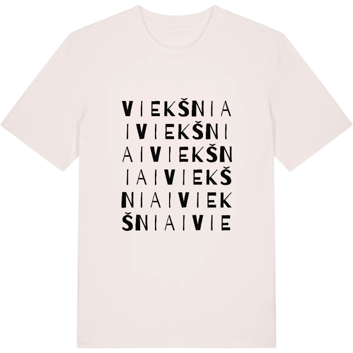 Viekšniai wordplay t-shirt – t-shirt from PinShirt