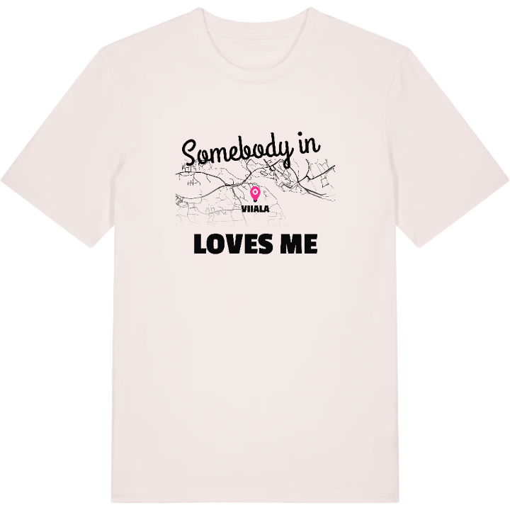 Someone in Viiala loves me t-shirt – t-shirt from PinShirt