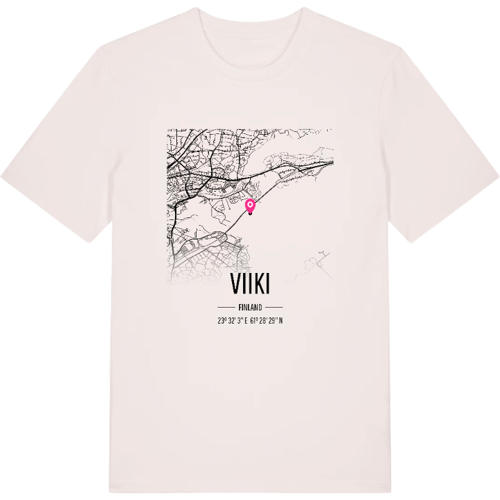 Viiki map t-shirt – t-shirt from PinShirt