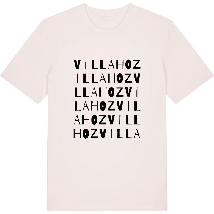 Villahoz wordplay t-shirt – t-shirt from PinShirt