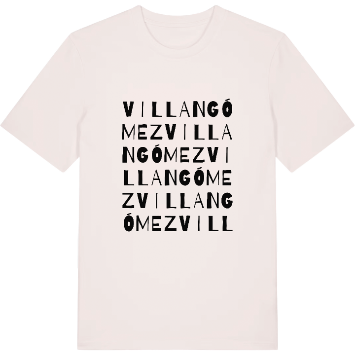 Villangómez wordplay t-shirt – t-shirt from PinShirt