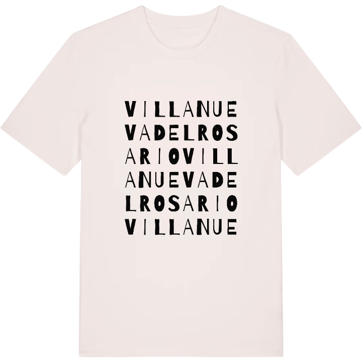 Villanueva del Rosario wordplay t-shirt – t-shirt from PinShirt