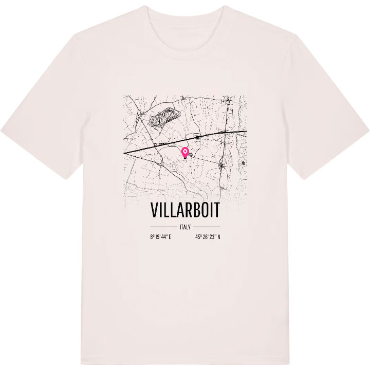Villarboit map t-shirt – t-shirt from PinShirt