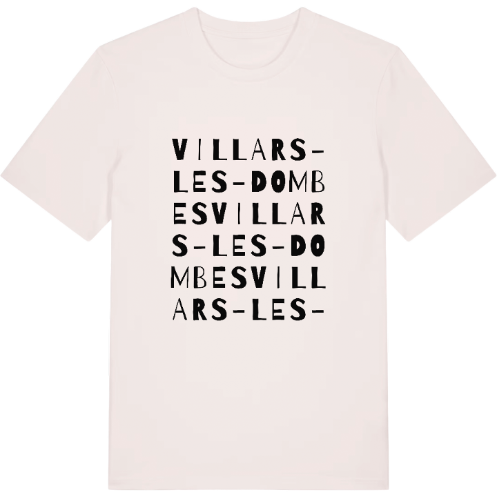 Villars-les-Dombes wordplay t-shirt – t-shirt from PinShirt