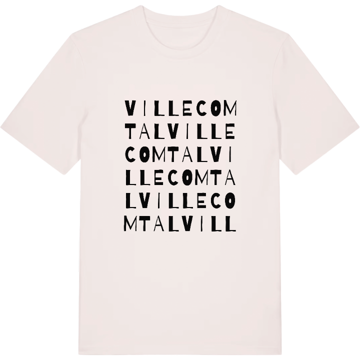 Villecomtal wordplay t-shirt – t-shirt from PinShirt