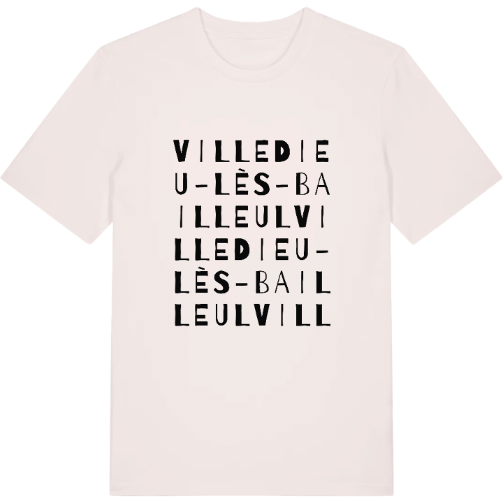 Villedieu-lès-Bailleul wordplay t-shirt – t-shirt from PinShirt