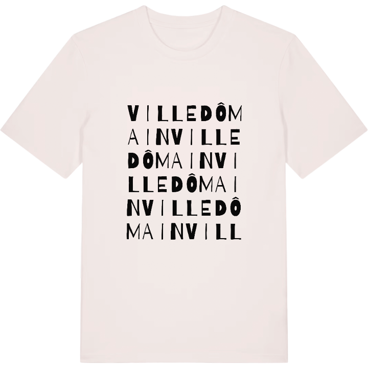 Villedômain wordplay t-shirt – t-shirt from PinShirt