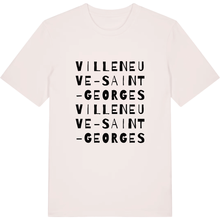 Villeneuve-Saint-Georges wordplay t-shirt – t-shirt from PinShirt