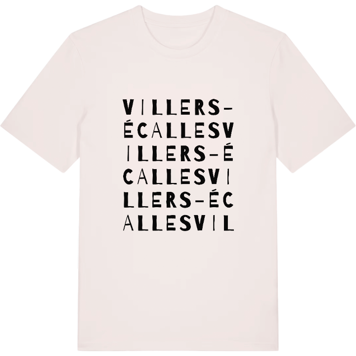 Villers-Écalles wordplay t-shirt – t-shirt from PinShirt