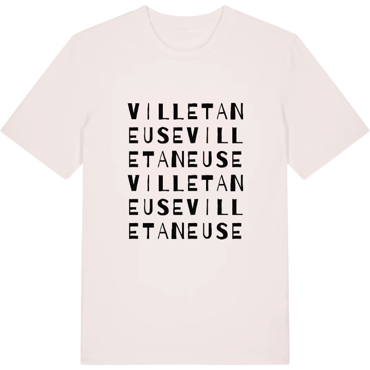 Villetaneuse wordplay t-shirt – t-shirt from PinShirt