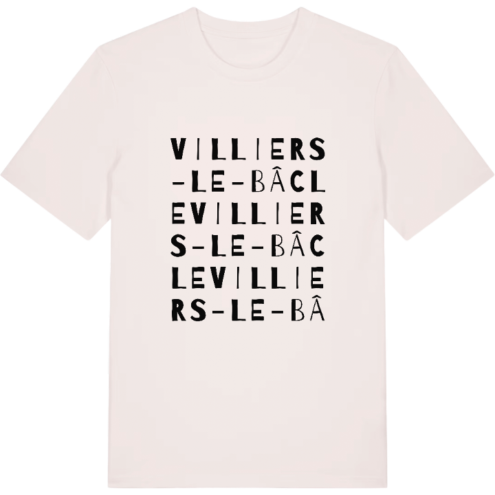 Villiers-le-Bâcle wordplay t-shirt – t-shirt from PinShirt