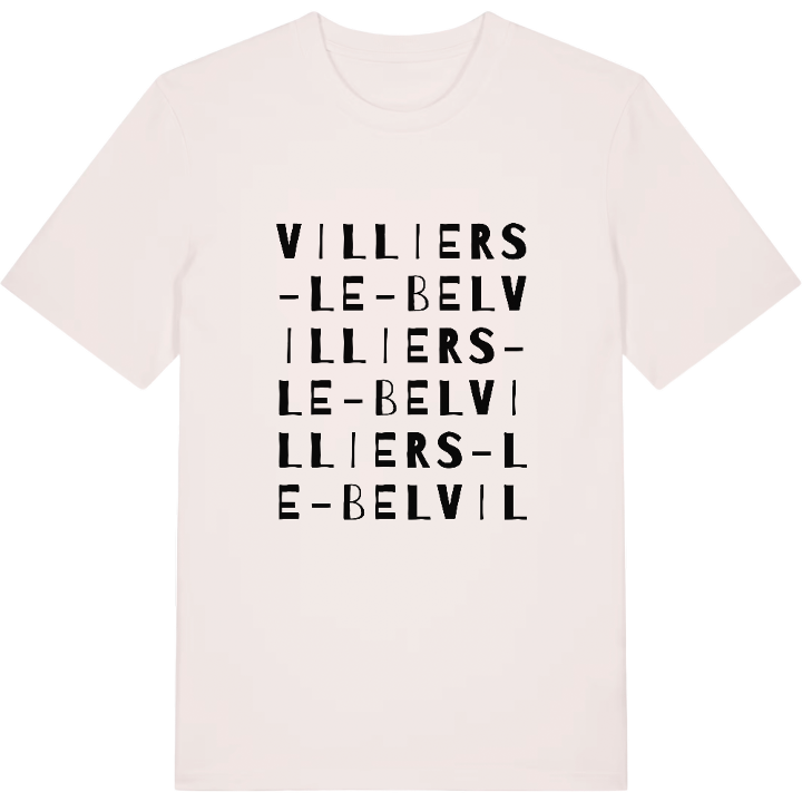 Villiers-le-Bel wordplay t-shirt – t-shirt from PinShirt