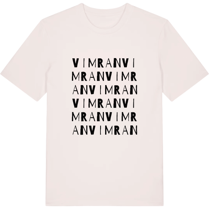 Vimran wordplay t-shirt – t-shirt from PinShirt