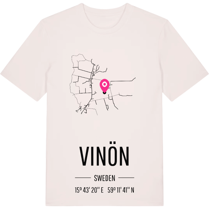 Vinön map t-shirt – t-shirt from PinShirt