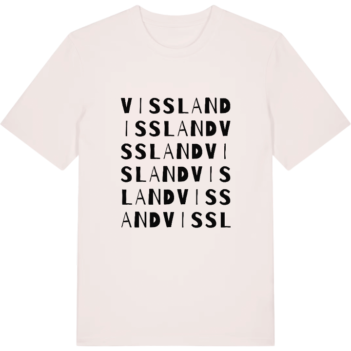 Vissland wordplay t-shirt – t-shirt from PinShirt