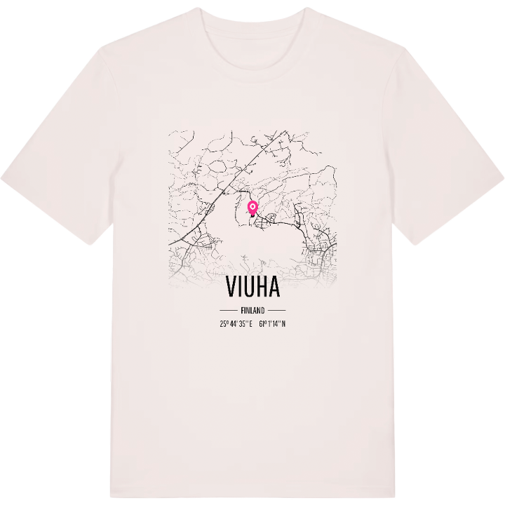 Viuha map t-shirt – t-shirt from PinShirt