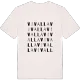 Vivalla ordlek t-shirt