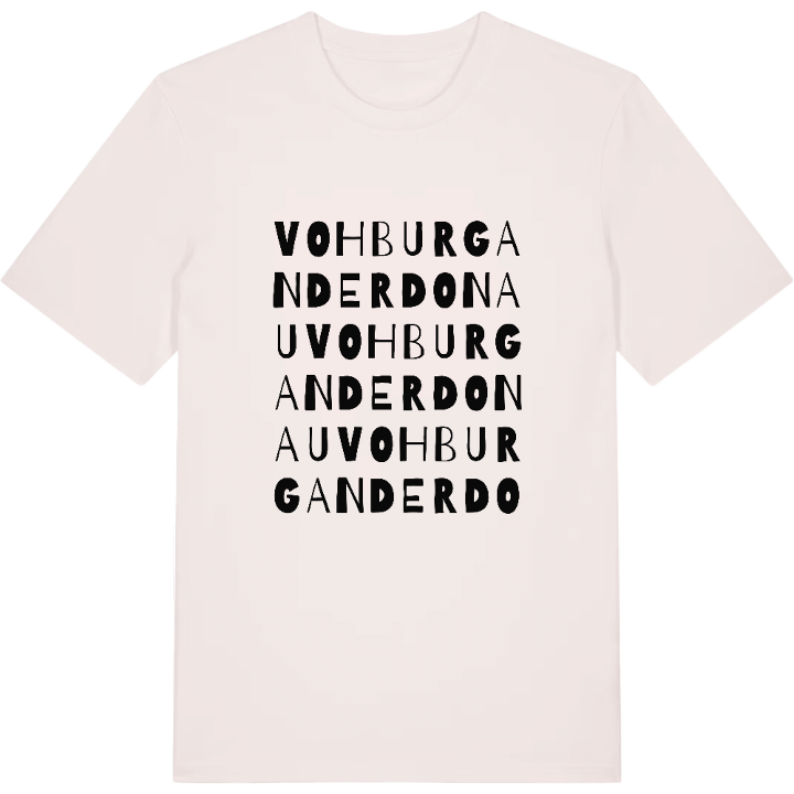 Vohburg an der Donau wordplay t-shirt – t-shirt from PinShirt