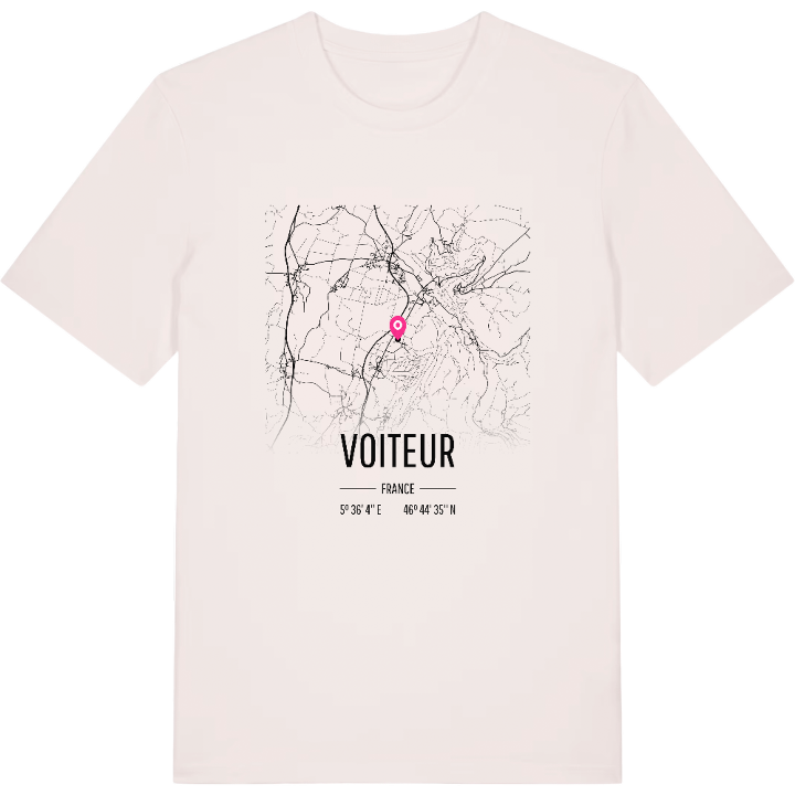 Voiteur map t-shirt – t-shirt from PinShirt