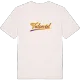 Vulseröd baseball t-shirt