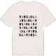 Vuosanka ordlek t-shirt