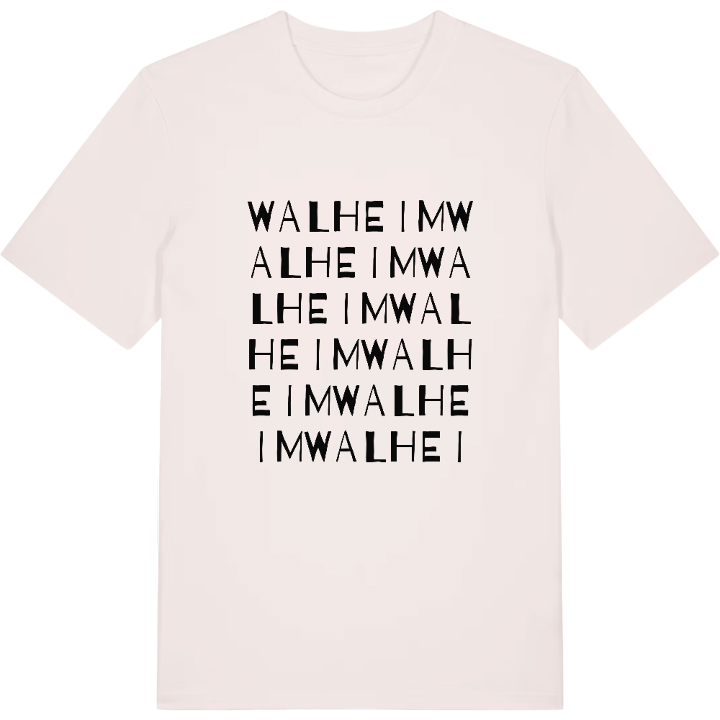 Walheim wordplay t-shirt – t-shirt from PinShirt
