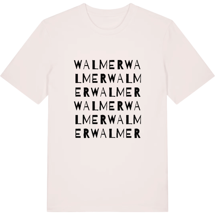 Walmer wordplay t-shirt – t-shirt from PinShirt