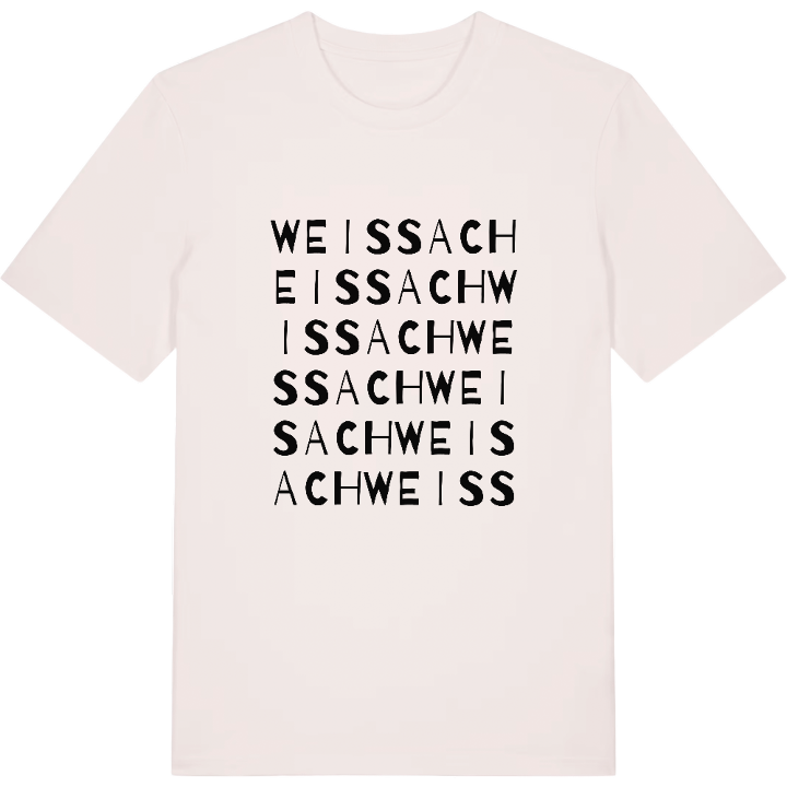 Weissach wordplay t-shirt – t-shirt from PinShirt