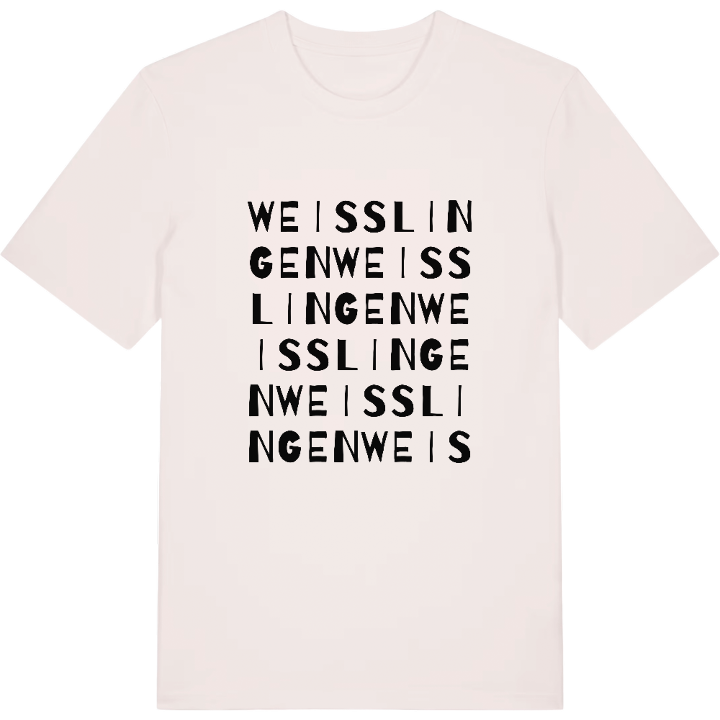 Weisslingen wordplay t-shirt – t-shirt from PinShirt